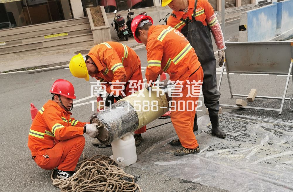 合班村管道修复